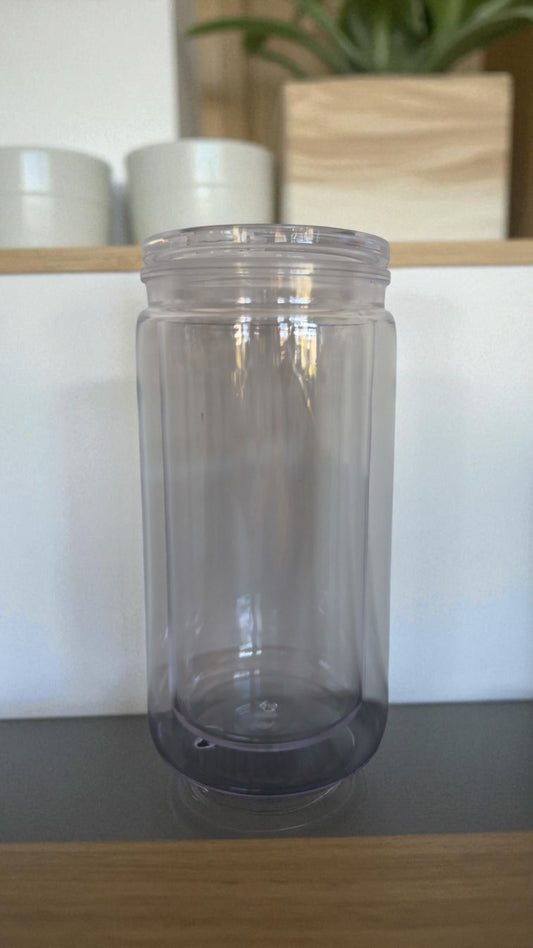 16oz Acrylic Snow globe Tumbler