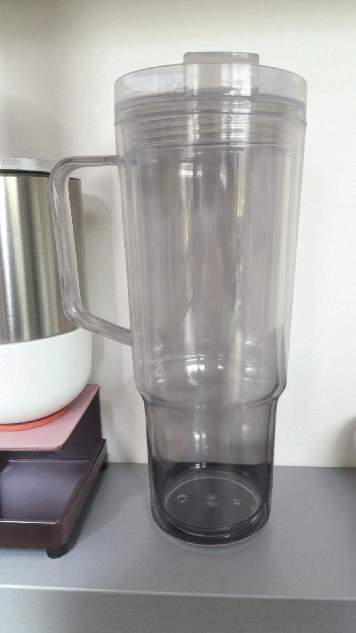 40oz Acrylic Snow globe Tumbler