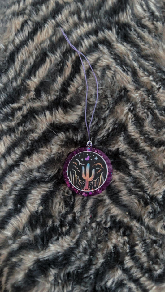 Mini Round- Cactus Night