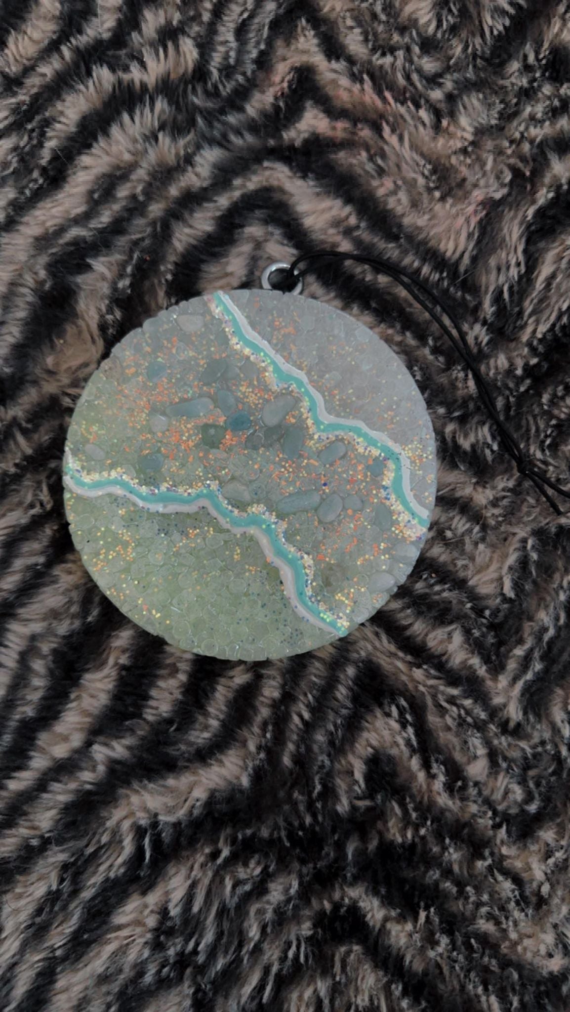4" Crystal Infused- Green Aventurine