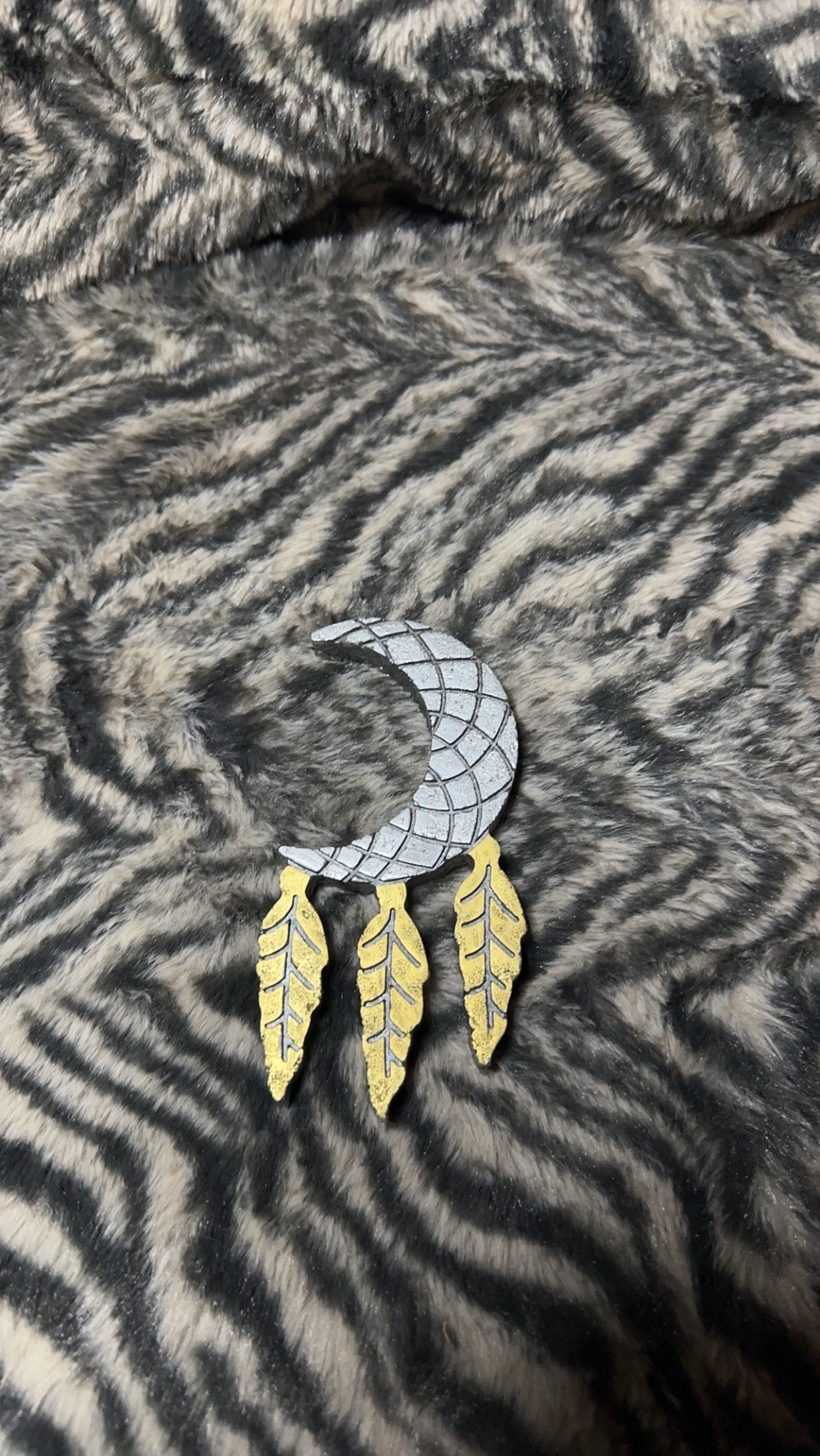 Moon and Feathers