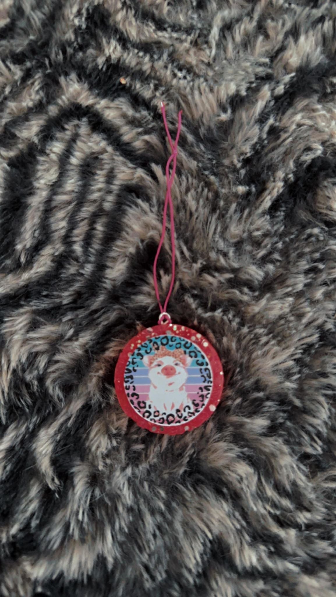 Mini Round- Piglet Bow