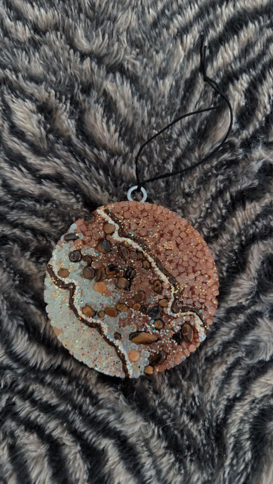 4" Crystal Infused-Tiger Eye