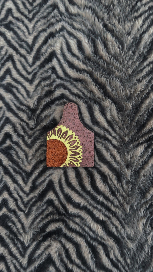 Sunflower Cowtag